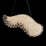 Подвесной светильник в форме крыла из кристаллов Angel Wing варинант исполнения - 2 | Loft Concept в Перми