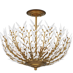 Потолочный светильник в форме цветка Hanging Flowers варинант исполнения - 2 | Loft Concept в Перми