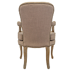 Кресло Aubrey Classical Armchair brown flax варинант исполнения - 2 | Loft Concept в Перми