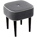 Квадратный мягкий пуф на черных ножках Winton Pouf Square варинант исполнения - 21 | Loft Concept в Перми