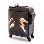Чемодан дорожный SELETTI Travel Kit Trolley Lipstick Black варинант исполнения - 3 | Loft Concept в Перми