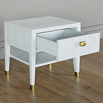 Прикроватная тумбочка с ящиком Elsa Dreams White варинант исполнения - 2 | Loft Concept в Перми