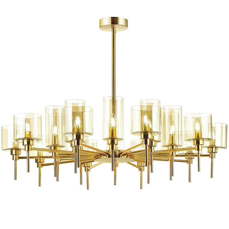 Люстра AXO Light Spillray Gold Lamps 20 Золотой Янтарь (Amber) Люстра AXO Light Spillray Gold Lamps 20 Золотой Янтарь (Amber) в Перми | Loft Concept