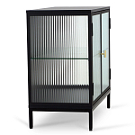 Сервант двухдверный с рифленым стеклом The Keeper варинант исполнения - 2 | Loft Concept в Перми