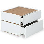 Прикроватная тумба Unity Nightstand варинант исполнения - 12 | Loft Concept в Перми