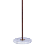 Торшер с плиссированным белым абажуром Pleated White Floor Lamp варинант исполнения - 3 | Loft Concept в Перми