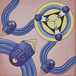 Плитка дизайнерская с узором Дива варинант исполнения - 3 | Loft Concept в Перми