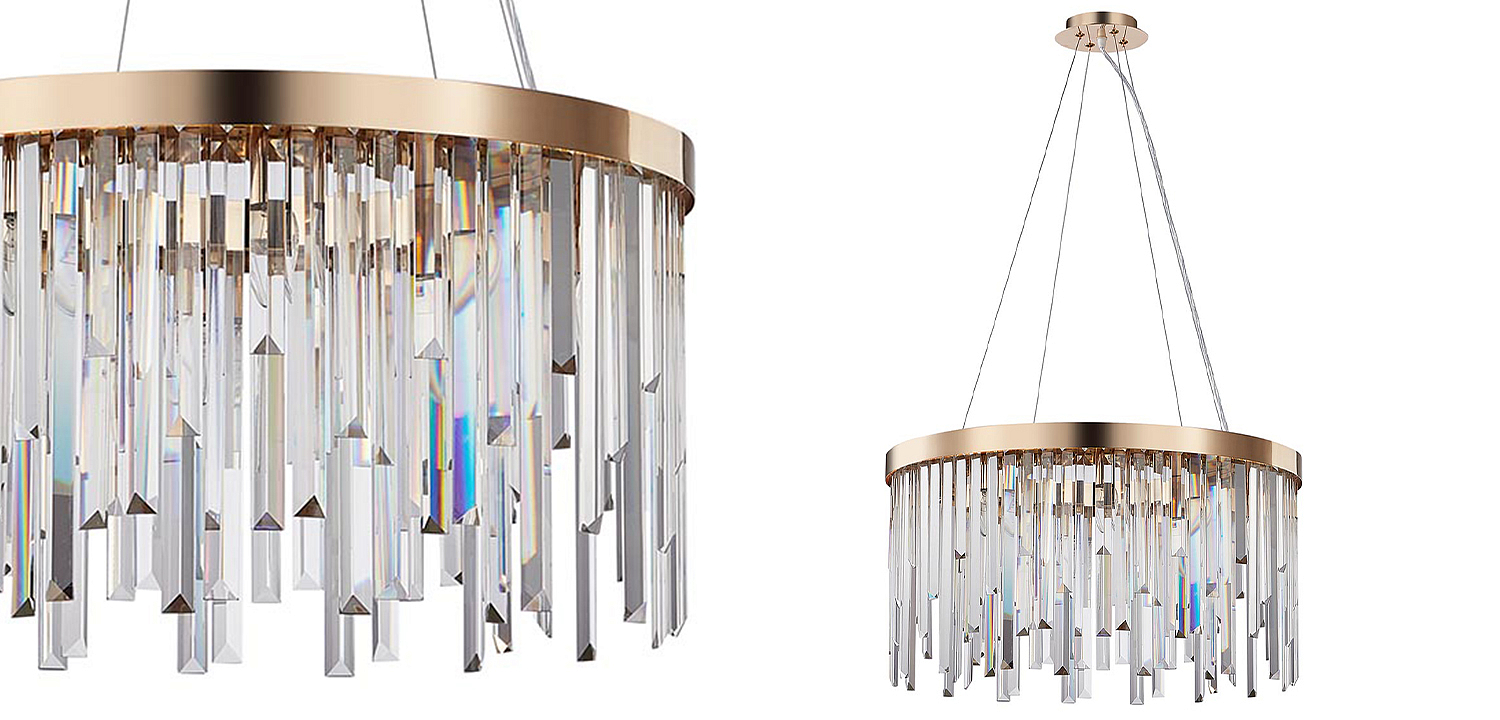 Люстра Bennett Chandelier gold 60 Люстра Bennett Chandelier gold 60 - Loft-Concept в Перми