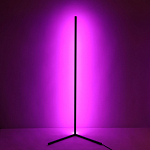 Торшер черного цвета на угловом основании Arteriors варинант исполнения - 3 | Loft Concept в Перми