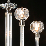 Люстра с 8-ю лампами и гранеными стеклянными плафонами Prism Gala варинант исполнения - 6 | Loft Concept в Перми