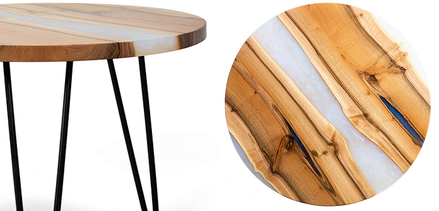Приставной стол Side Table River Collection Приставной стол Side Table River Collection - Loft-Concept в Перми