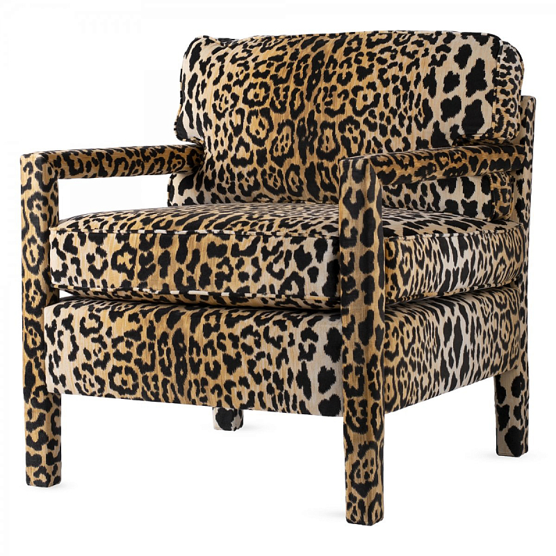 Кресло Leopard Parsons Chair Мульти в Перми | Loft Concept 