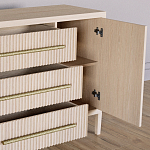 Буфет Primo с тремя ящиками и двумя фасадами Светлый дуб варинант исполнения - 6 | Loft Concept в Перми