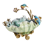 Чаша в виде листка лотоса с птицами Eden Garden варинант исполнения - 1 | Loft Concept в Перми