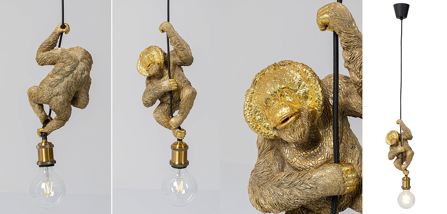 Подвесной светильник Орангутанг Golden Orangutan Подвесной светильник Орангутанг Golden Orangutan - Loft-Concept в Перми