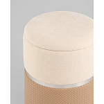 Пуф Mauldine с ящиком бежевый с экокожей варинант исполнения - 3 | Loft Concept в Перми