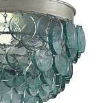 Потолочный светильник с каскадом из круглых декоративных элементов Harmony of Light варинант исполнения - 1 | Loft Concept в Перми