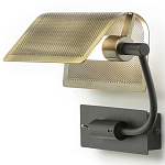 Бра с плафоном из перфорированного металла Elledge Wall Lamp варинант исполнения - 2 | Loft Concept в Перми