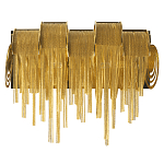 Бра с металлическими дугами и цепочками 33 см Atlantis Chain варинант исполнения - 9 | Loft Concept в Перми