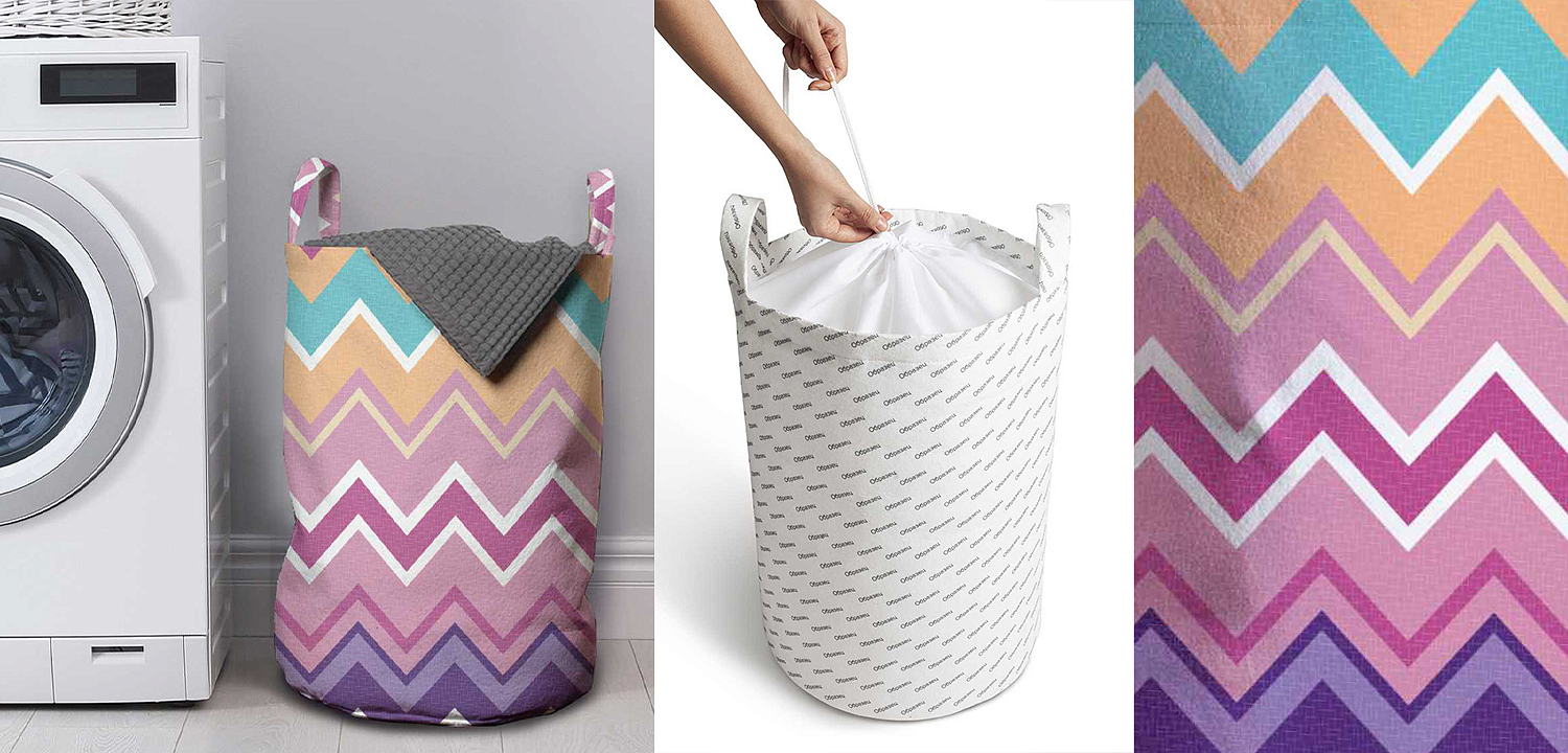 Корзина Color Zigzag Basket Корзина Color Zigzag Basket - Loft-Concept в Перми