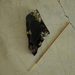 Подставка под благовония из эпоксидной смолы с цветами черная Epoxy Resin Flowers Incense Stand Black варинант исполнения - 3 | Loft Concept в Перми