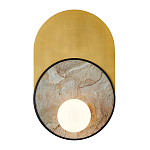 Бра с каменным диском в металлической раме Sandstone Painting варинант исполнения - 1 | Loft Concept в Перми