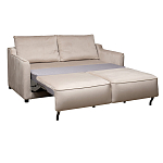 Диван двухместный раскладной светло-серый с кантом Pride варинант исполнения - 2 | Loft Concept в Перми