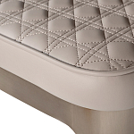 Стул барный светло-серый из экокожи Spectacular High Bar Stool варинант исполнения - 4 | Loft Concept в Перми