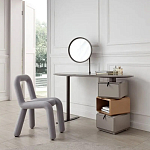 Консоль с зеркалом и  3-мя вращающимися ящиками Eloida варинант исполнения - 2 | Loft Concept в Перми