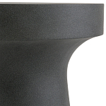 Приставной стол из искусственного камня Chess Black варинант исполнения - 2 | Loft Concept в Перми