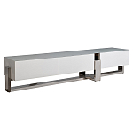 Тумба под телевизор со стеклянным фасадом Modern TumbvTV варинант исполнения - 1 | Loft Concept в Перми