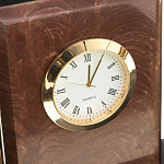 Настольный письменный набор из лемезита и змеевика с часами Royal Accessory варинант исполнения - 4 | Loft Concept в Перми