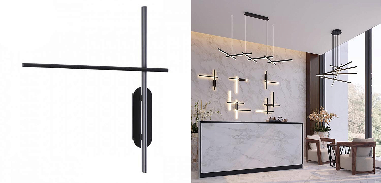 Бра Rolf Two Black Lines Бра Rolf Two Black Lines - Loft-Concept в Перми