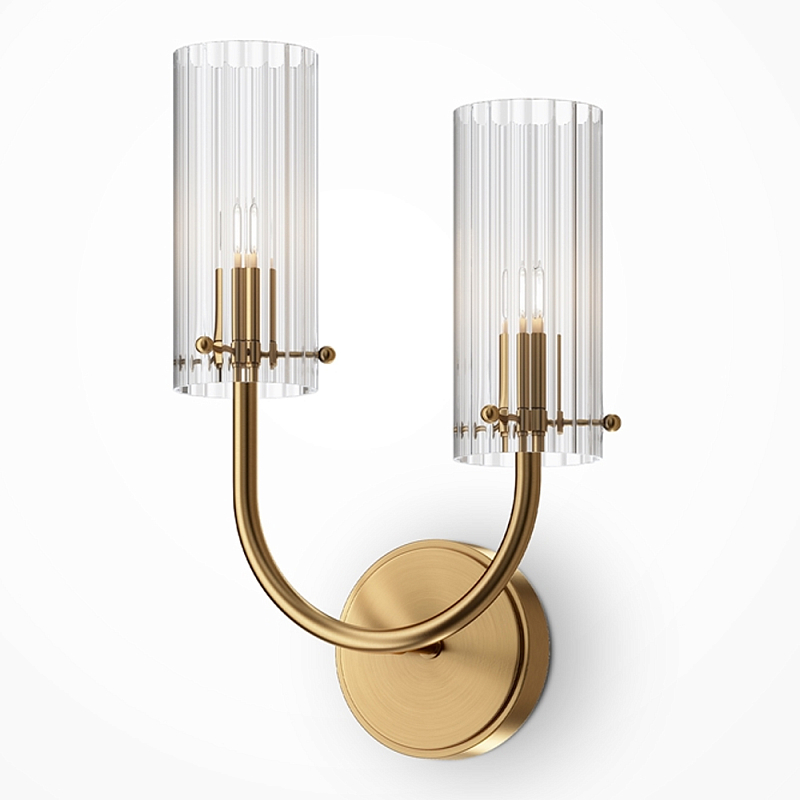 Бра Laur Whooper Латунь в Перми | Loft Concept 