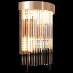 Бра с металлическим основанием и хрустальными трубками Gladia варинант исполнения - 5 | Loft Concept в Перми