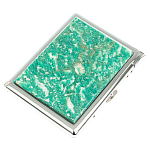 Портсигар с газовой зажигалкой из натурального камня Амазонит Stone Cigarettes Cases варинант исполнения - 1 | Loft Concept в Перми