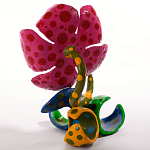 Декоративная статуэтка Yayoi Kusama Flowers that Bloom at Midnight Pink варинант исполнения - 2 | Loft Concept в Перми