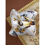 Шкатулка фиолетового цвета с рисунком бабочек и крышкой с фигуркой птицы на ветке Eden Garden варинант исполнения - 9 | Loft Concept в Перми