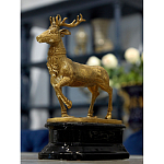 Держатель для книг в виде оленя из фарфора и бронзы Eden Garden porcelain and bronze варинант исполнения - 3 | Loft Concept в Перми