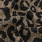 Мебельная ткань Жаккард коричневый животный принт 145 см T2-140 варинант исполнения - 1 | Loft Concept в Перми