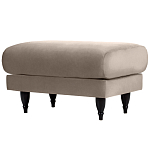 Мягкий пуф на деревянных ножках Garner Pouf варинант исполнения - 2 | Loft Concept в Перми