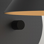 Бра с широким конусным плафоном с золотистой внутренней стороной Alora Mood варинант исполнения - 4 | Loft Concept в Перми