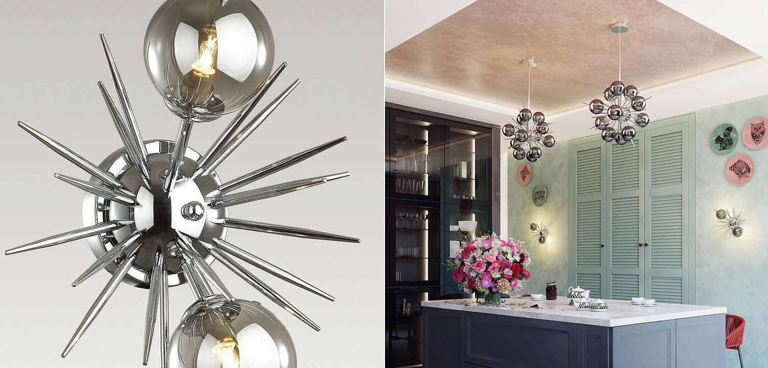 Бра Algot Sputnik Sconce Бра Algot Sputnik Sconce - Loft-Concept в Перми