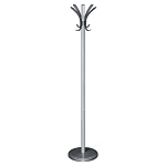 Вешалка серого цвета с 4-мя крючками из пластика Curves Hangers варинант исполнения - 1 | Loft Concept в Перми