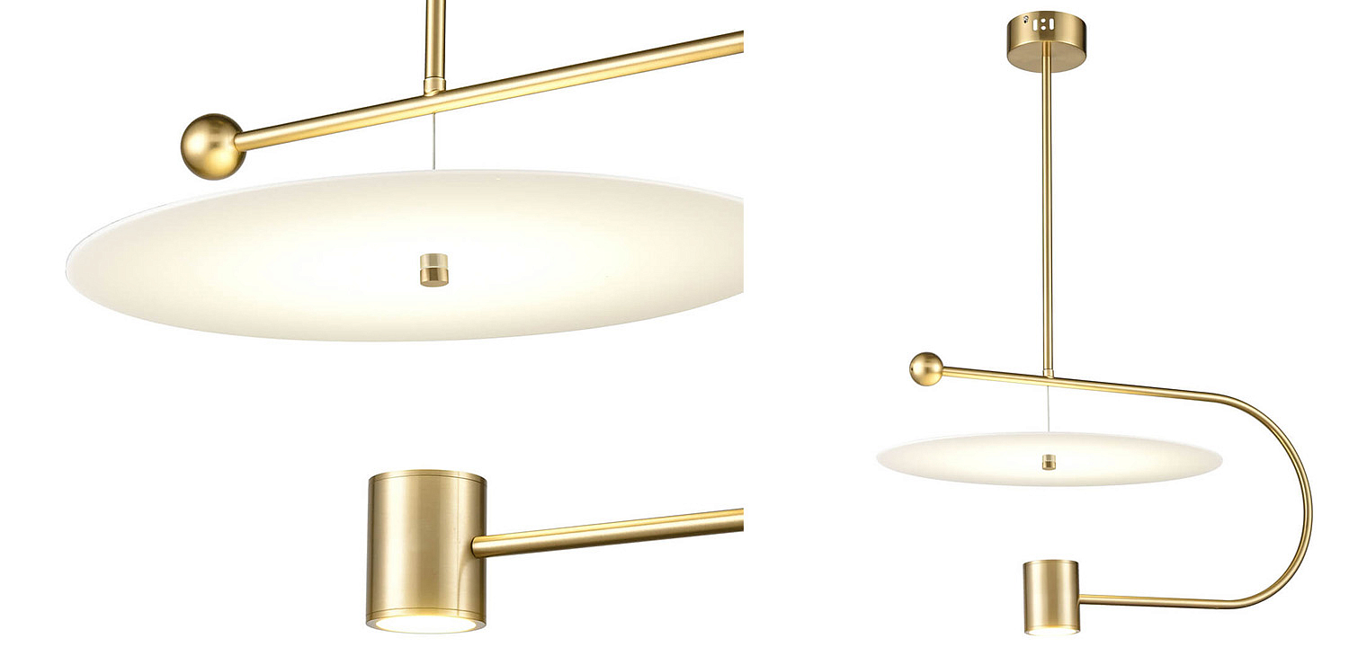 Подвесной светильник Gaspar Half Oval Подвесной светильник Gaspar Half Oval - Loft-Concept в Перми