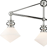 Люстра линейная с ромбовидными плафонами Pointed Diamond Shade варинант исполнения - 1 | Loft Concept в Перми