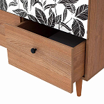 Шкаф с принтом Leaf bouquet варинант исполнения - 3 | Loft Concept в Перми