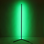 Торшер черного цвета на угловом основании Arteriors варинант исполнения - 6 | Loft Concept в Перми