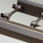 Светильник для картин с призматическим плафоном и двойными регулируемыми шарнирами Elstead Lighting варинант исполнения - 43 | Loft Concept в Перми