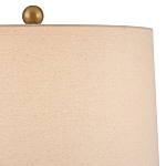 Настольная лампа с фактурным стеклянным корпусом Pommel варинант исполнения - 3 | Loft Concept в Перми